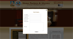 Desktop Screenshot of nagpurpackersandmovers.com